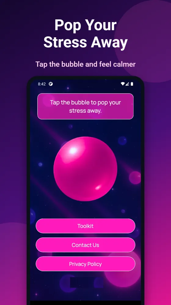 StressPop app screenshot 2